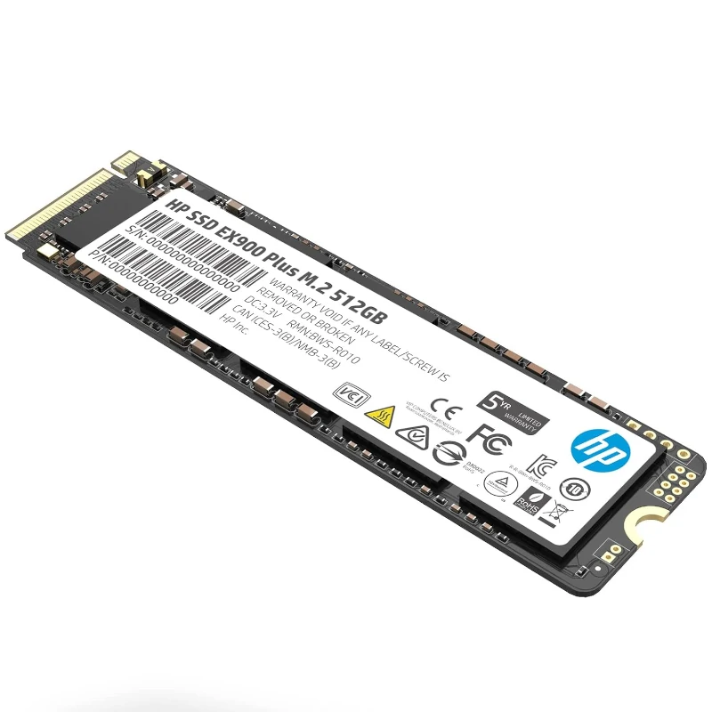 Hp Ssd Ex900 Plus 500gb Pcie Gen 3x4 Nvme